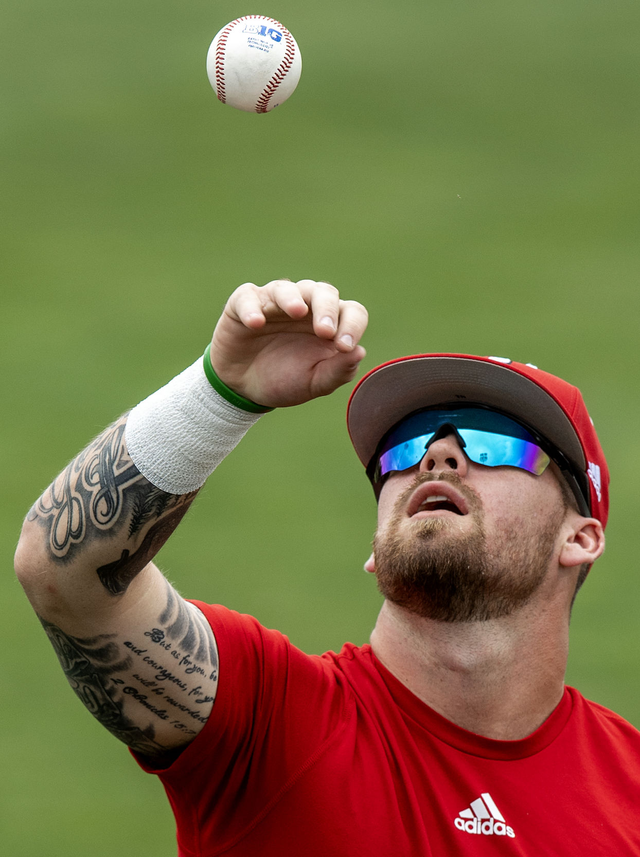 Nebraska baseball fall practice, 9.12